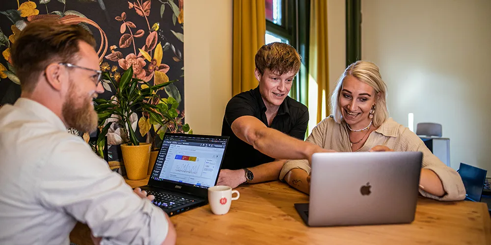 Overleg van een zelfsturend team