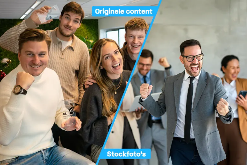 Stockfoto’s vs. Originele Content: Wat Werkt Beter voor Jouw Social Media?